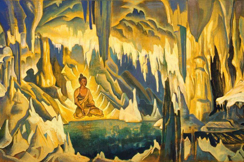 «Будда Победитель», серия «Знамена Востока» (1925).
