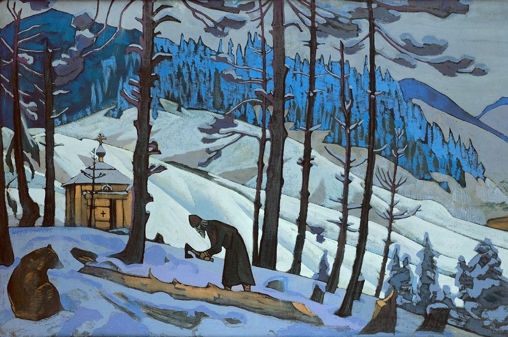 «Сергий-строитель » (1925).