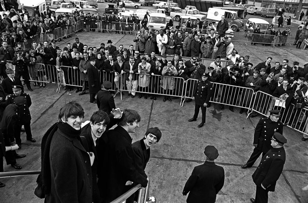 Прибытие в аэропорт имени Джона Кеннеди. Нью-Йорк. 7 февраля, 1964