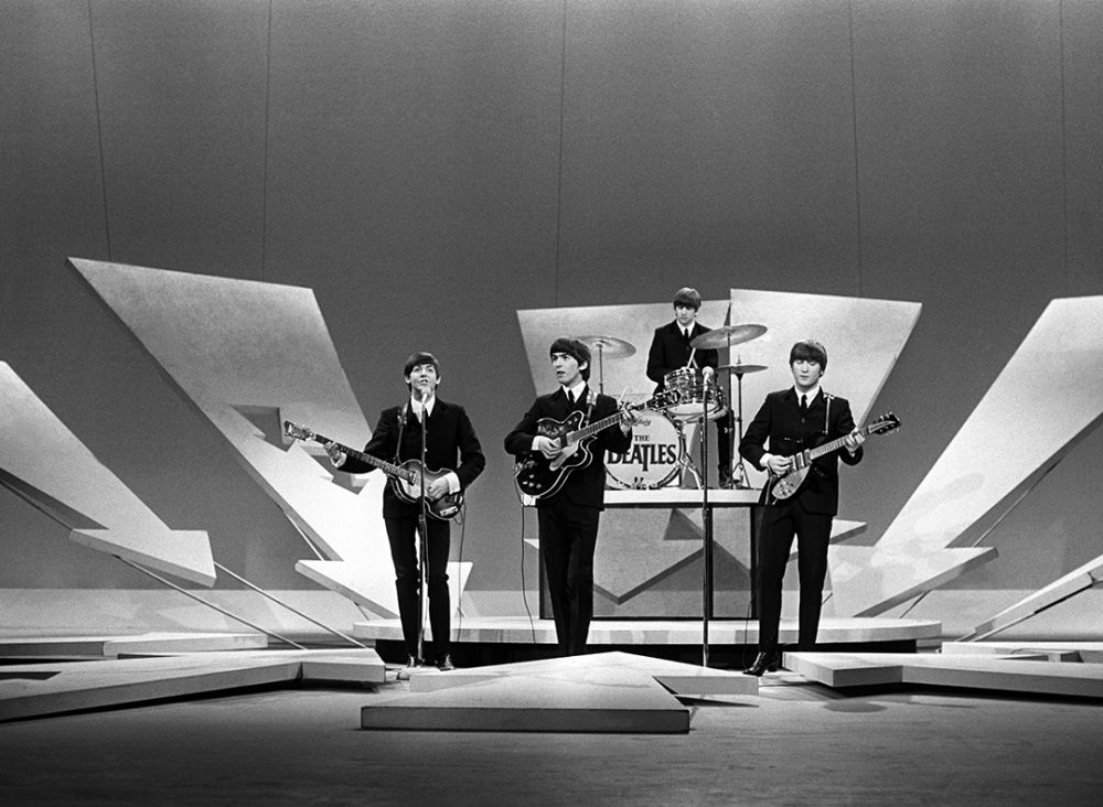 Первое появление на Шоу Эда Салливана. Нью-Йорк. 1964