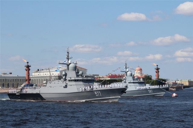 На новом малом ракетном корабле «Советск» поднимут флаг ВМФ