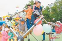 В этом году детских площадок в Тушине стало больше.