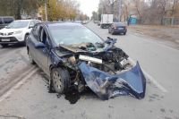   В Оренбурге в тройном ДТП на ул. Шевченко пострадали два человека.