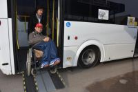 В Оренбурге на маршруте №22 запустили автобусы для маломобильных горожан.