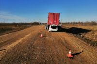 В Первомайском р-не в ДТП с грузовиком погиб человек.