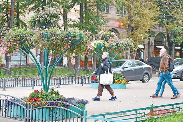 Так выглядит обновлённый сквер на Ломоносовском проспекте.