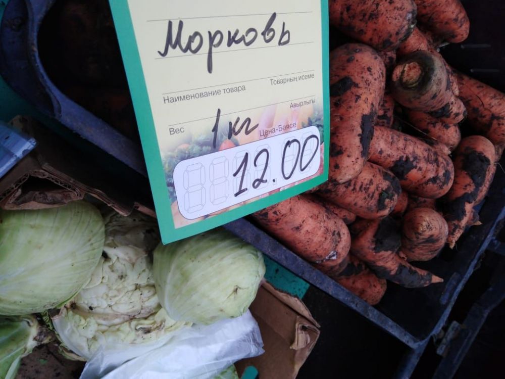 Капуста и морковь мало отличаются по цене от второго хлеба. 