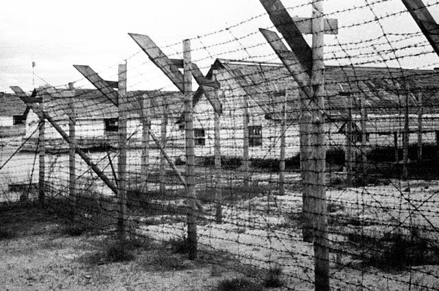 Финский концентрационный лагерь в городе Медвежьегорске.