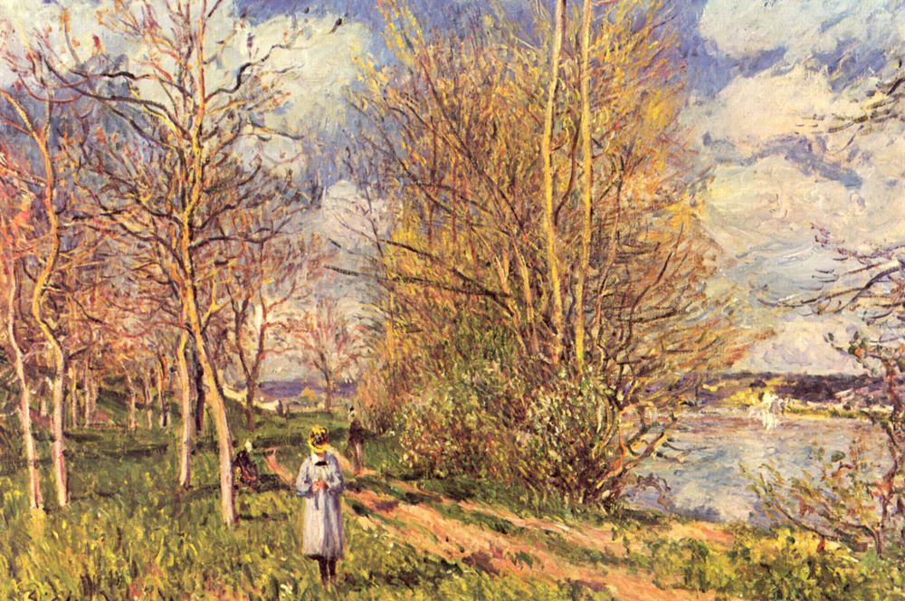 Лужайки весной. 1880-1881.