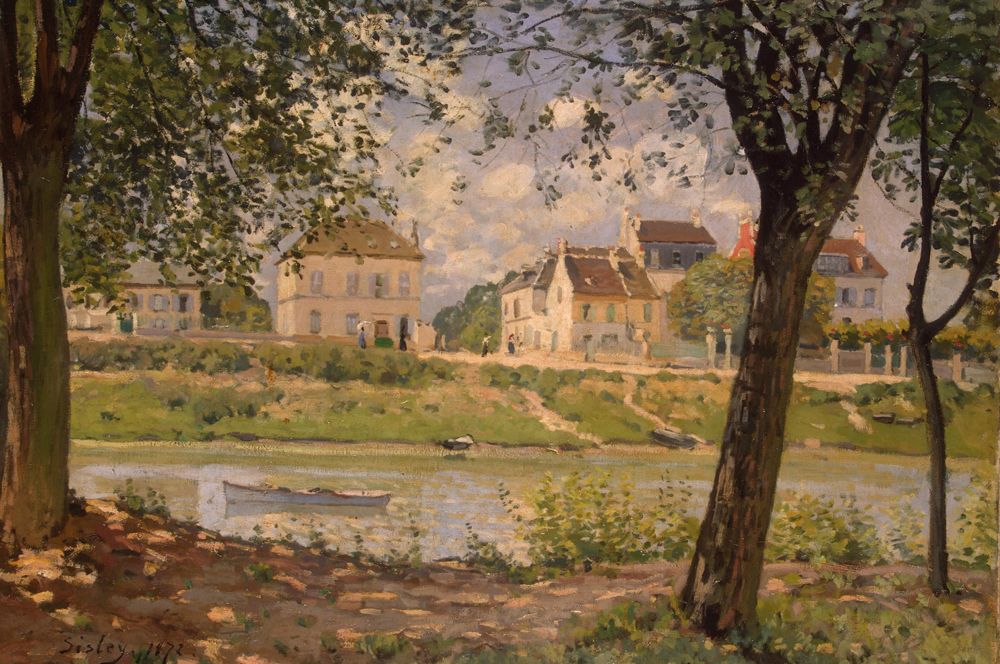 Городок Вильнёв-ла-Гаренн. 1872.