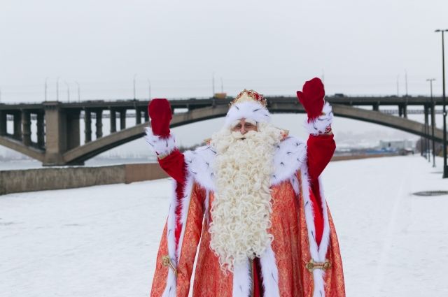 Дед Мороз будет гостить в Красноярске 9 и 10 ноября.
