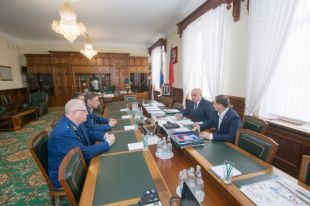 В Кузбасс с срабочим визитом приехал заместитель генпрокурора Николай Шишкин.
