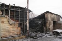 При пожаре в Ишимском районе погибли двое детей