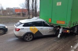 Фото с места аварии