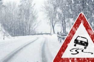 «Укравтодор» предупреждает водителей о гололеде на дорогах Украины