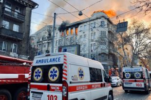 В Одесской ОГА озвучили вероятную причину пожара в колледже: что известно
