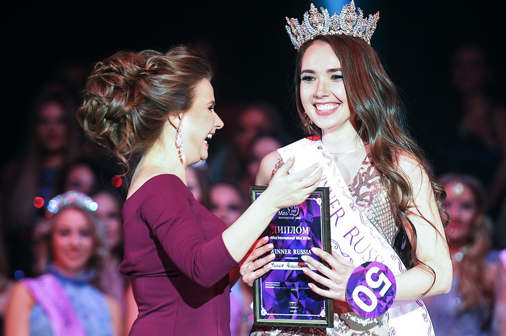 Победительница конкурса красоты "Miss International Mini 2019 Russia" Мария Рыбинцева.