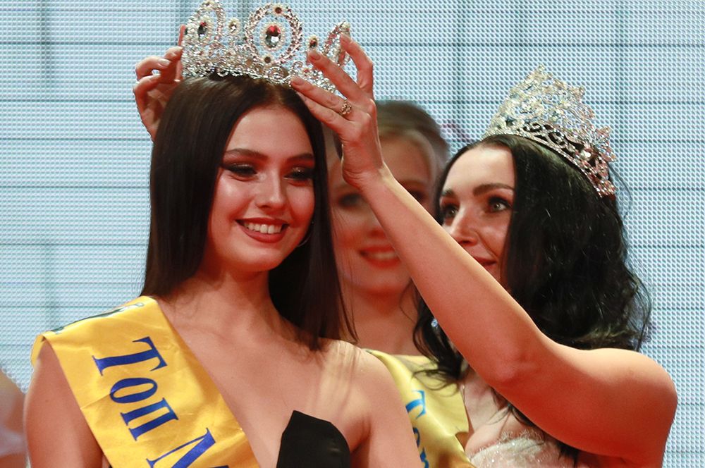 Победительница конкурса красоты "Топ Модель России 2019" Полина Иванова.