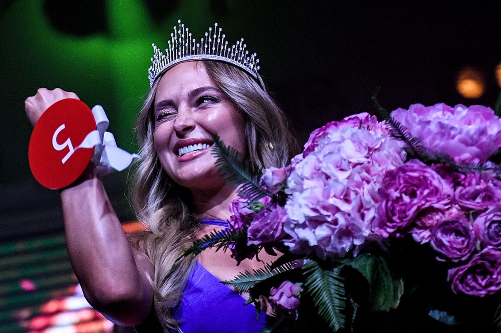 Победительница ежегодного всероссийского конкурса красоты "Miss MAXIM 2019" Виктория Цуранова.