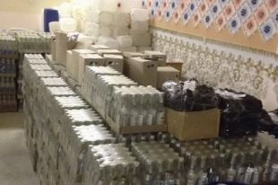 В Харьковской области обнаружили склады суррогатного алкоголя и табака