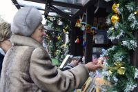 С 14 декабря на Трехсвятской будет работать Рождественская ярмарка.