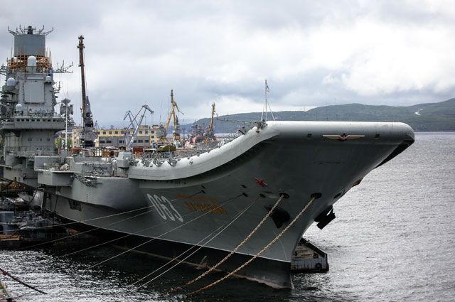 Тяжелый авианесущий крейсер «Адмирал Кузнецов».