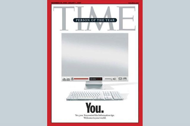 Обложка журнала Time 2006 года.