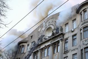 Пожар в колледже в Одессе: в полиции озвучили причину происшествия