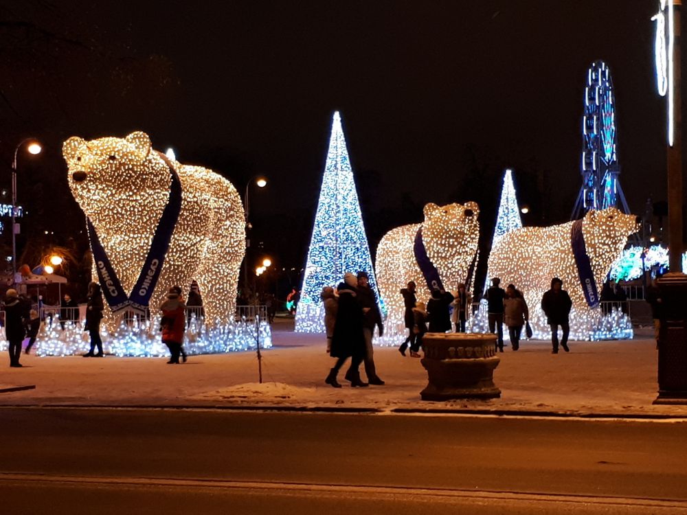 Тюмень новый год фото