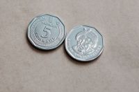 Национальный банк Украины вводит в оборот монету в пять гривен