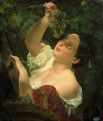 «Итальянский полдень (Итальянка, снимающая виноград)» (1827).
