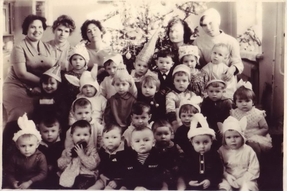 Утренник в детском саду, 1965 г.