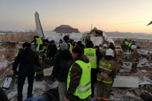 В Казахстане разбился самолет с украинцами на борту