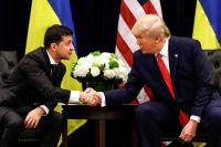 Трамп призвал Меркель и Макрона помочь Украине материально