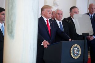 Пресс-конференция Дональда Трампа по иранскому вопросу. 8 января 2020 г.