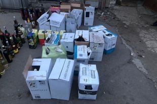 В Николаеве массово сбывали поддельный алкоголь под видом брендовых марок