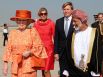 10 января 2012 года, султан Омана Кабус бен Саид, королева Нидерландов Беатрикс, ее сын Виллем-Александр с супругой Максимой.