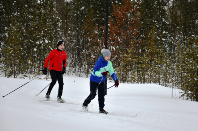 В Губкинском начала работу новая лыжная трасса «Тропа здоровья»