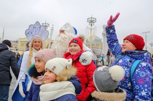 На ВДНХ.