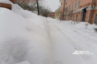 В городах и селах Оренбуржья убирают снег с нарушениями. 