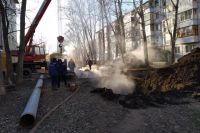 В Оренбурге ликвидирован прорыв теплопровода на ул. Тепличной.