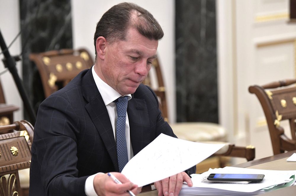 Министр труда и социальной защиты Максим Топилин.