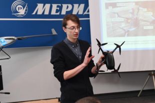 В Киеве разработали первый отечественный военный квадрокоптер