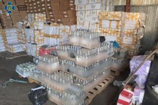 В Одессе СБУ блокировала механизм сбыта контрафактного алкоголя