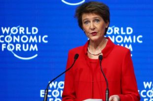 Президент Швейцарии посетит Украину в марте