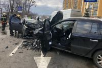 В Киевской области произошло ДТП, пострадали три человека