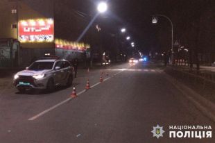 В Киевской области полицейские сбили пешехода: детали происшествия