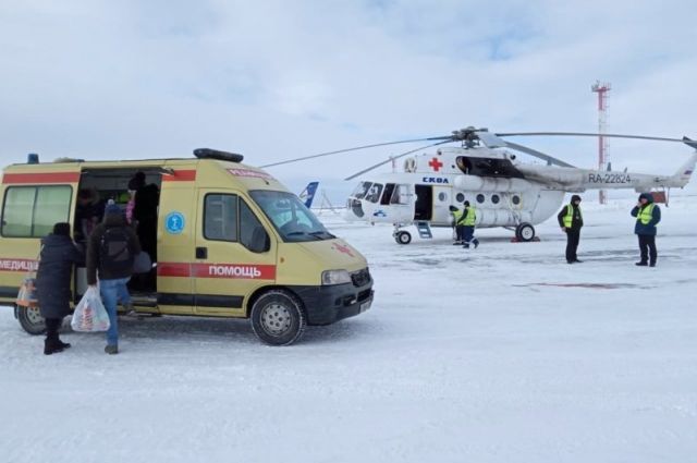 Вертолет санавиации госпитализировал двухгодовалого малыша из Абдулино в больницу Оренбурга