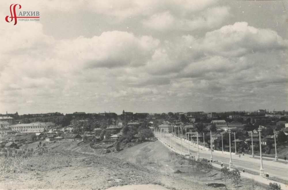 Панорама Разгуляя: Северная дамба, 2 августа 1961 г.