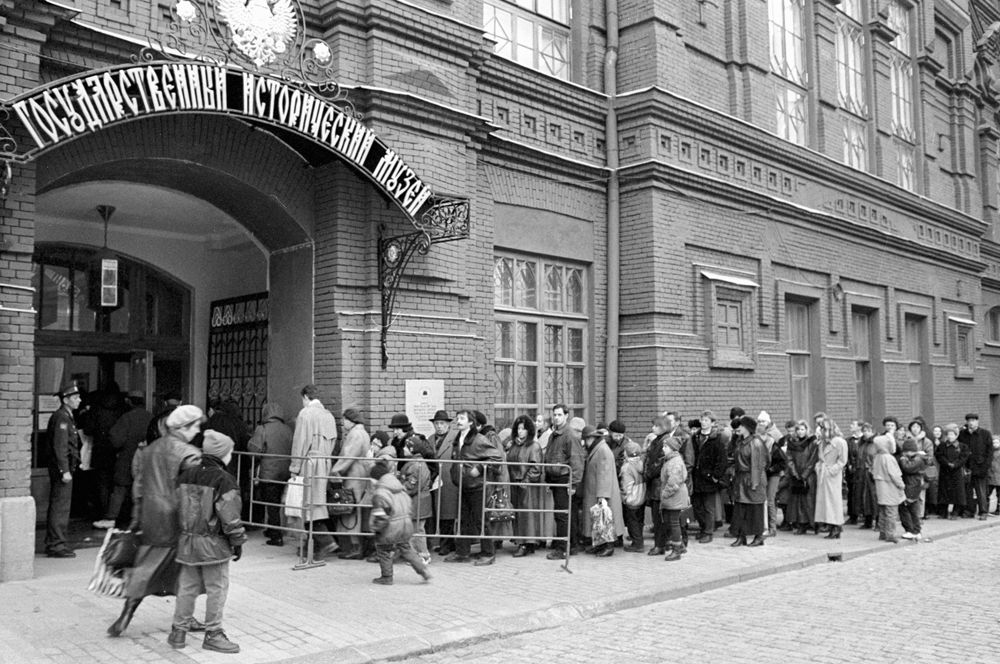 2002 год, в Государственный исторический музей, открывшийся после реставрации.